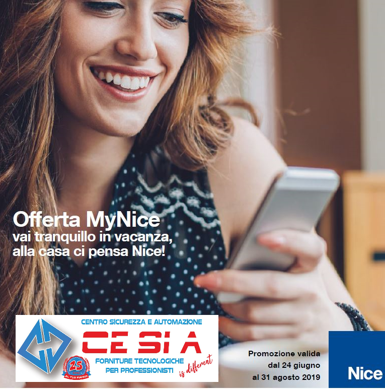 Promozione bimestrale automazione Nice
